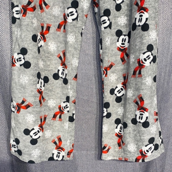 Disney Women's Mickey Mouse Pajama Pants - Gray and Red - Picture 3 of 3